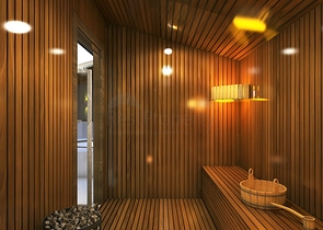 مجمع فلل 4 + 1 في منطقة ديشيميالتي-أنطاليا