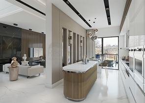 مجمع فلل 4 + 1 في منطقة ديشيميالتي-أنطاليا