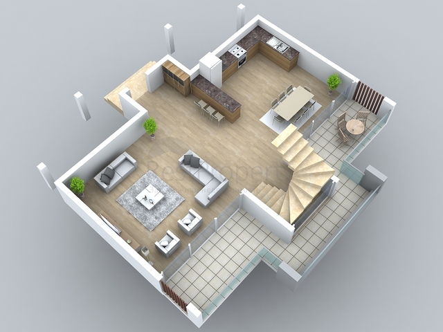 فيلا 4+1 في منطقة ذات موقع ملائم في فتحية