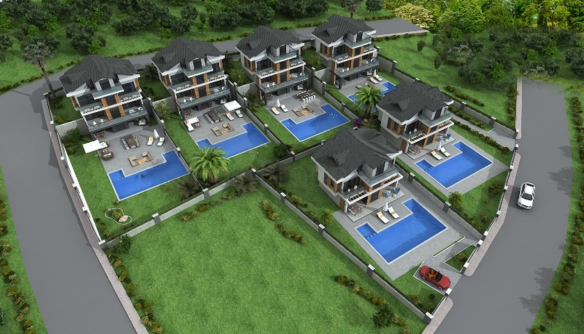 فيلا 4+1 في منطقة ذات موقع ملائم في فتحية