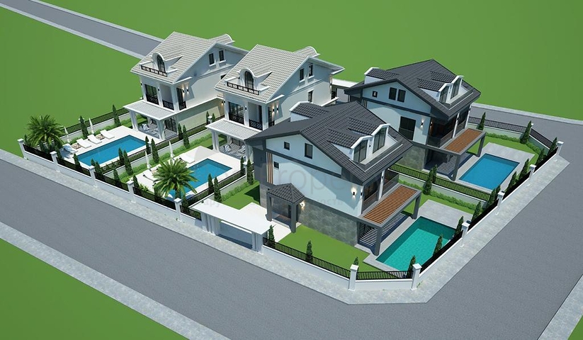 فيلا 5+1 في منطقة فتحية 