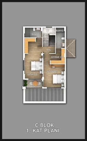 فيلا 5+1 في منطقة فتحية 