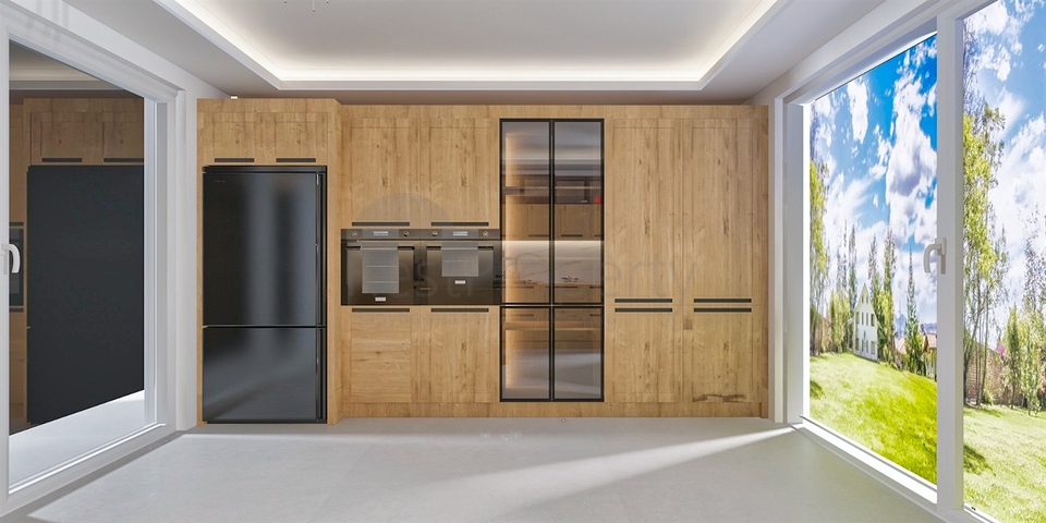 فيلا مريحة 4 + 1 في منطقة دوشيميالتي-أنطاليا 