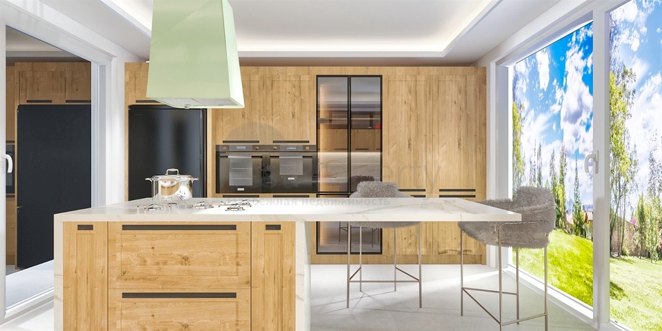 فيلا مريحة 4 + 1 في منطقة دوشيميالتي-أنطاليا 