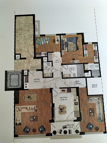 مشروع استثماري في منطقة كيبيز-أنطاليا 