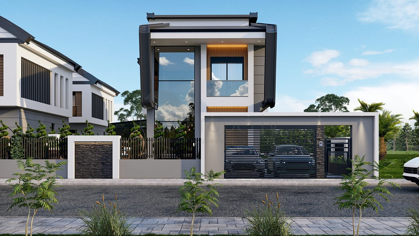 فلل مخطط طابق 4 + 2 و 6 + 2 في منطقة دوشيمالتي-أنطاليا 