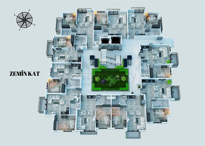 مشروع استثماري في منطقة كيبيز-أنطاليا 