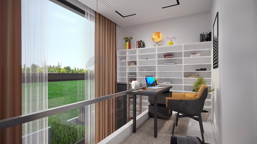 فيلا من ثلاثة طوابق 5+1 في دوشيميالتي-منطقة أنطاليا 