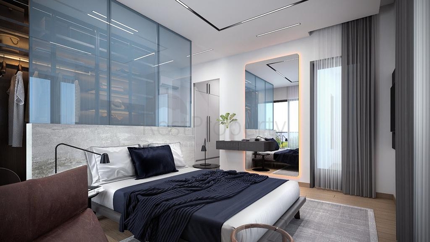 فيلا من ثلاثة طوابق 5+1 في دوشيميالتي-منطقة أنطاليا 