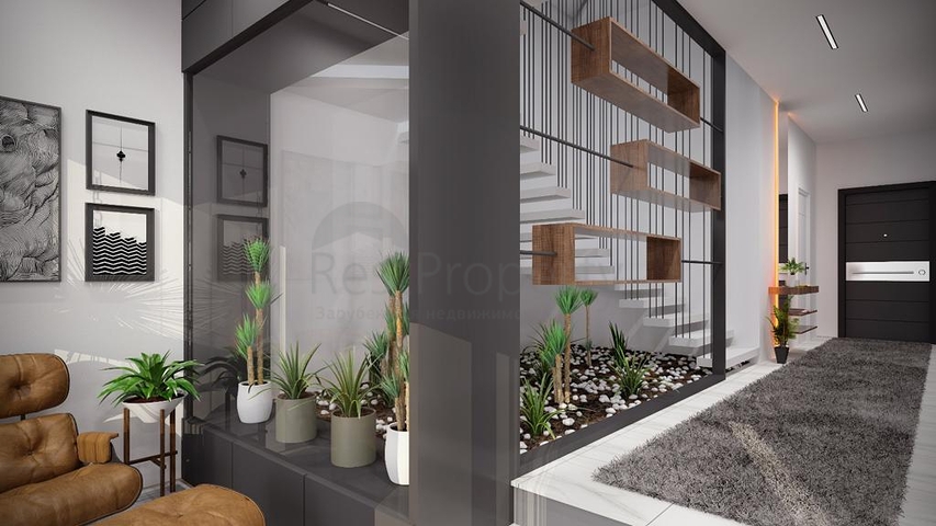 فيلا من ثلاثة طوابق 5+1 في دوشيميالتي-منطقة أنطاليا 