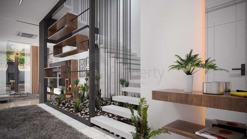 فيلا من ثلاثة طوابق 5+1 في دوشيميالتي-منطقة أنطاليا 