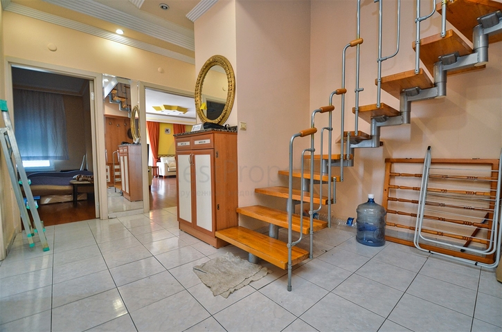 تخطيط شقة 5 + 2 في منطقة يسلبهجة - أنطاليا 