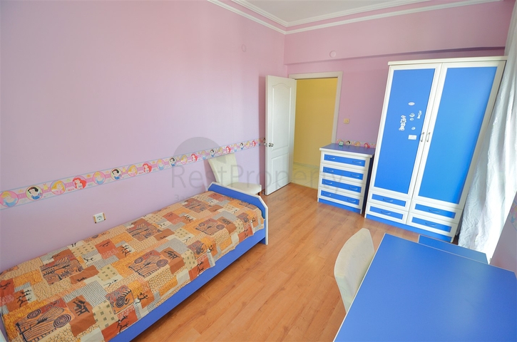 تخطيط شقة 5 + 2 في منطقة يسلبهجة - أنطاليا 