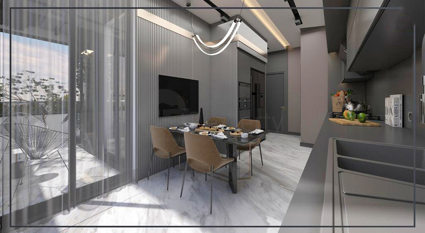 شقق 2+1 و 3+1 في منطقة إشلبهجة السكنية-أنطاليا