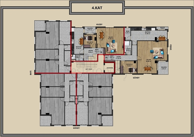 مشروع استثماري في مركز مدينة أنطاليا