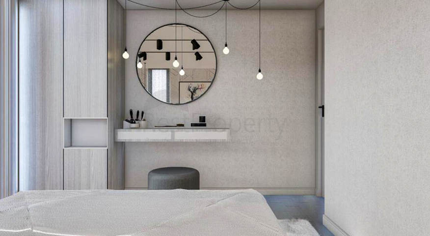 الفيلا تبعد 900 متر عن البحر و 600 متر عن بيليك