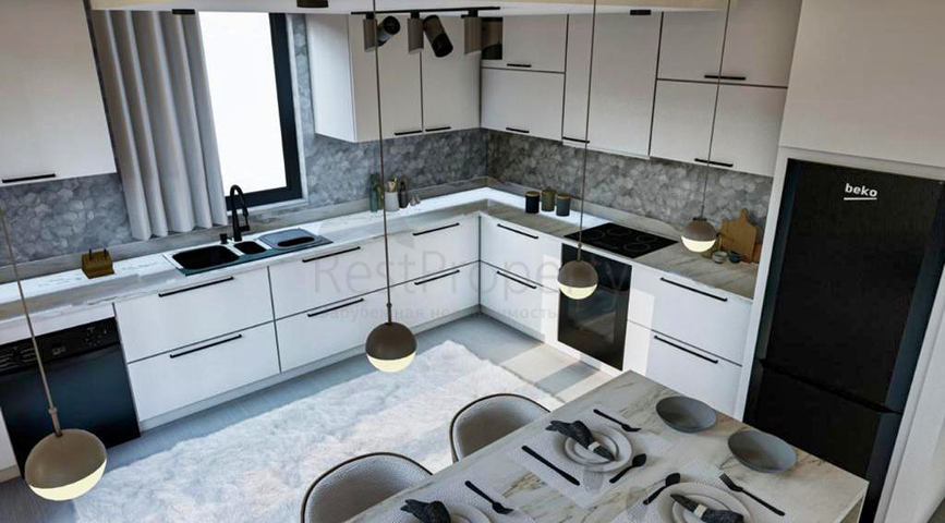 الفيلا تبعد 900 متر عن البحر و 600 متر عن بيليك