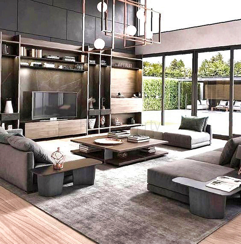 فيلا 5 + 1 بحمام سباحة في منطقة بيليك أنطاليا