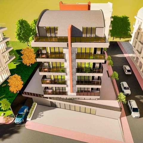 شقق 2+1 و 4+1 و 5+1 في وسط مدينة أنطاليا 