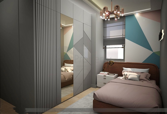 شقق 2+1 و 4+1 و 5+1 في وسط مدينة أنطاليا 