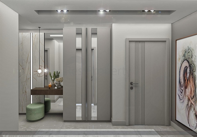 شقق 2+1 و 4+1 و 5+1 في وسط مدينة أنطاليا 