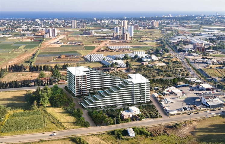 مشروع استثماري قيد الإنشاء في منطقة ألتينتاس-أنطاليا 