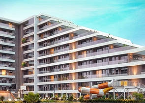 مشروع استثماري قيد الإنشاء في منطقة ألتينتاس-أنطاليا 