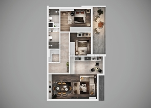 مشروع استثماري قيد الإنشاء في منطقة ألتينتاس-أنطاليا 