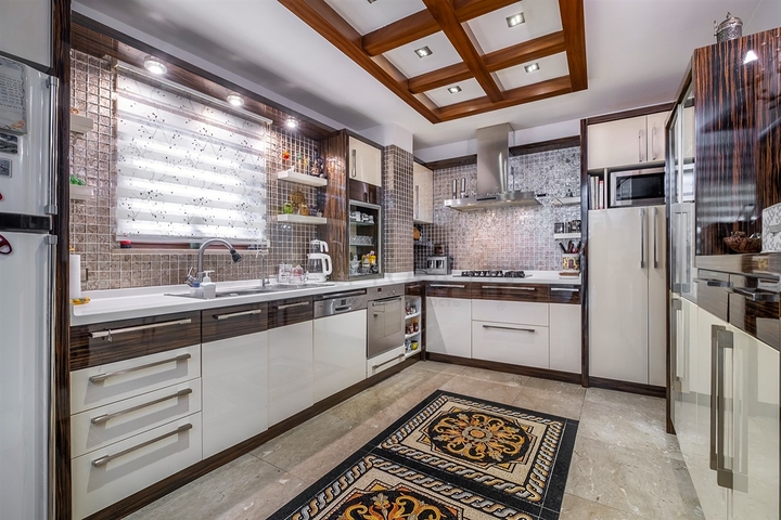 تخطيط شقة 7 + 2 في كاجلايان - حي أنطاليا 