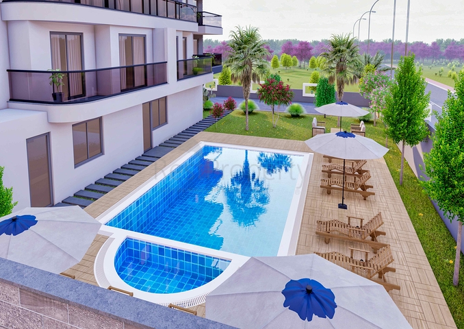 المباني التجارية في منطقة ألتينتاس - أنطاليا للبيع. 