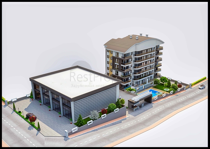 المباني التجارية في منطقة ألتينتاس - أنطاليا للبيع. 