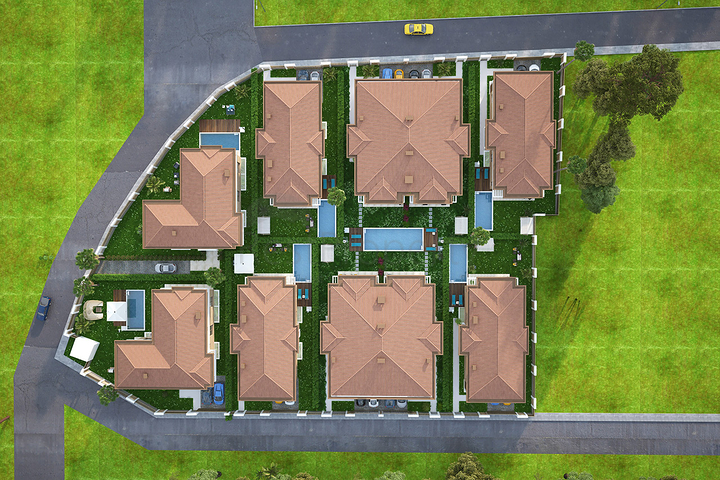 فيلات في منطقة دوشيميالتي المرموقة-أنطاليا  فيلات في منطقة دوشيميالتي المرموقة-أنطاليا