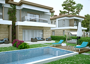 فيلات في منطقة دوشيميالتي المرموقة-أنطاليا  فيلات في منطقة دوشيميالتي المرموقة-أنطاليا