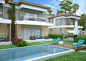 فيلات في منطقة دوشيميالتي المرموقة-أنطاليا  فيلات في منطقة دوشيميالتي المرموقة-أنطاليا