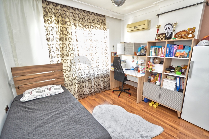 شقة دوبلكس 3 + 1 في حي ليمان - أنطاليا 