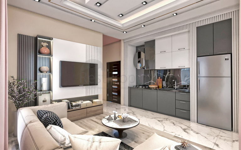 مشروع استثماري لشقق جديدة في مركز مدينة أنطاليا 