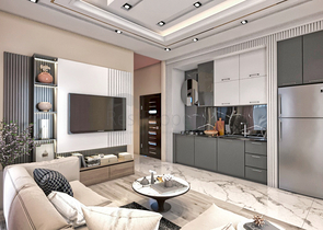 مشروع استثماري لشقق جديدة في مركز مدينة أنطاليا 