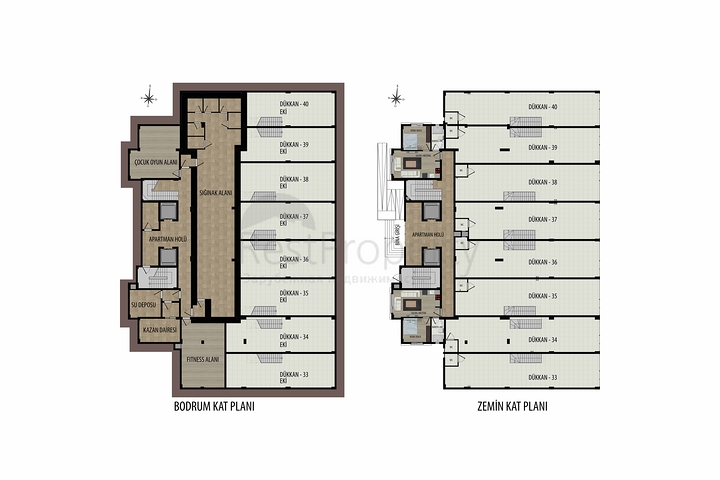 المباني التجارية في منطقة ألتينتاس-أنطاليا للبيع 