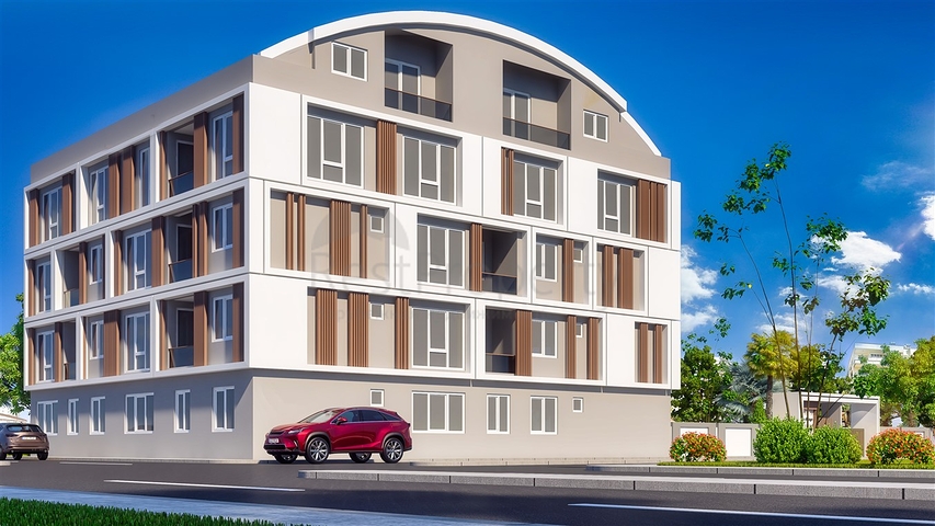 مشروع استثماري قيد الإنشاء في مركز مدينة أنطاليا 