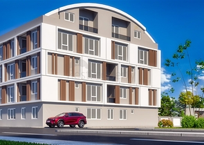 مشروع استثماري قيد الإنشاء في مركز مدينة أنطاليا 