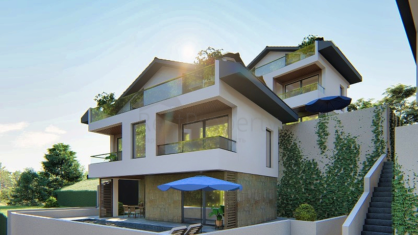 فيلا 4+1 قيد الإنشاء في منطقة فتحية 