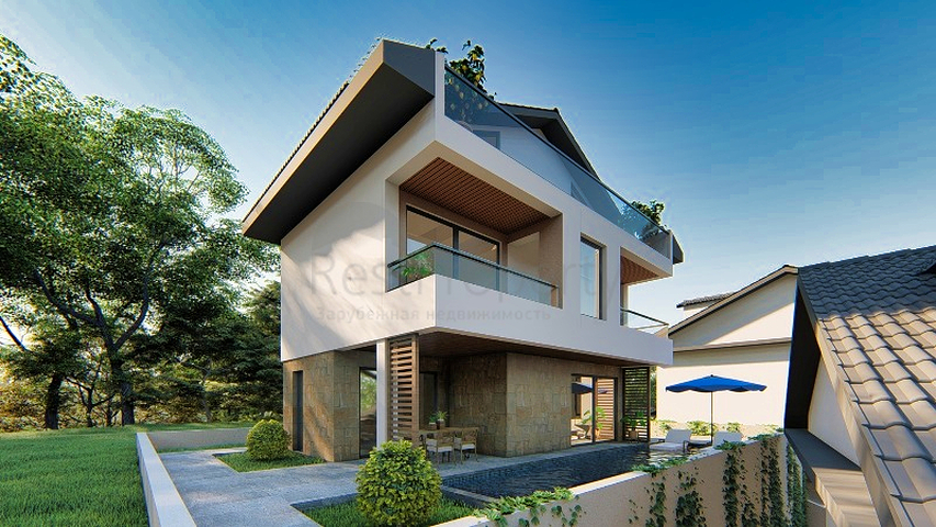 فيلا 4+1 قيد الإنشاء في منطقة فتحية 