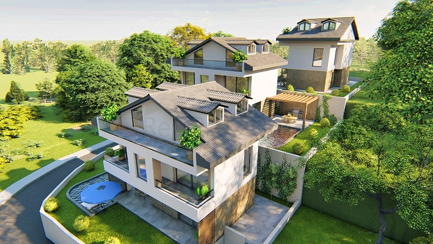 فيلا 4+1 قيد الإنشاء في منطقة فتحية 