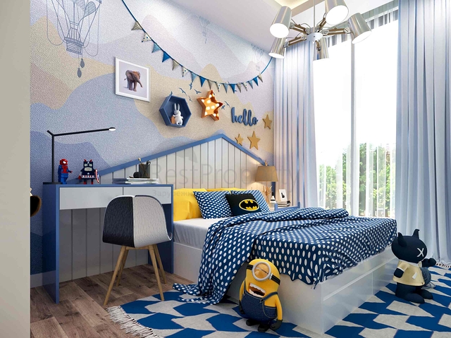 فلل في المجمع ، تخطيط 4 + 1 في منطقة دوشيميالتي-أنطاليا 