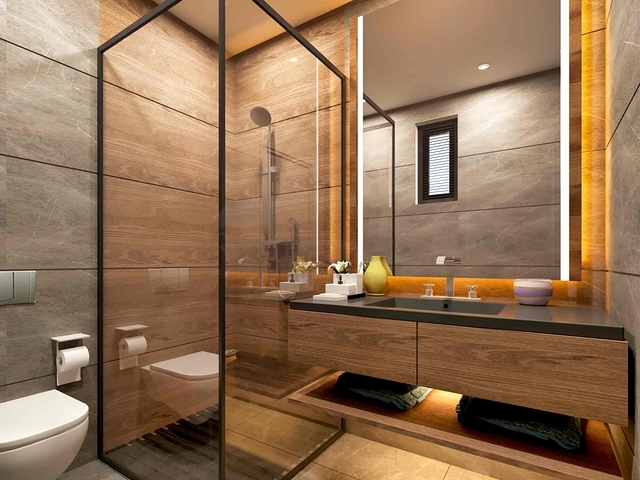 فلل في المجمع ، تخطيط 4 + 1 في منطقة دوشيميالتي-أنطاليا 