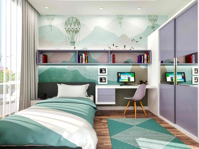 فلل في المجمع ، تخطيط 4 + 1 في منطقة دوشيميالتي-أنطاليا 