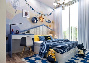 فلل في المجمع ، تخطيط 4 + 1 في منطقة دوشيميالتي-أنطاليا 