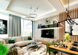 فلل في المجمع ، تخطيط 4 + 1 في منطقة دوشيميالتي-أنطاليا 