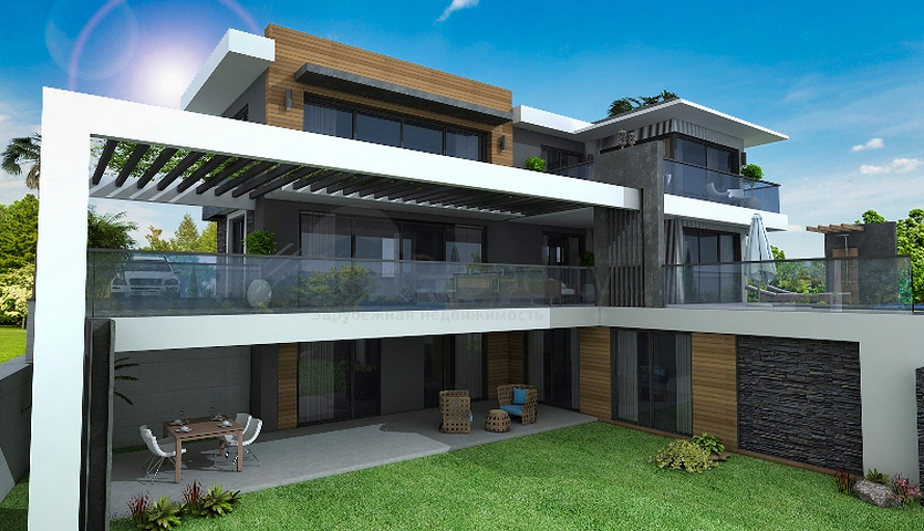 فيلا جديدة 4 + 1 في منطقة فتحية 