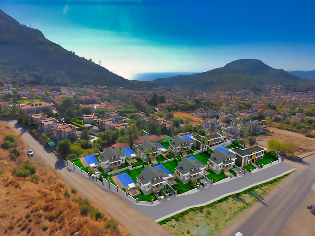 فيلا جديدة 4 + 1 في منطقة فتحية 